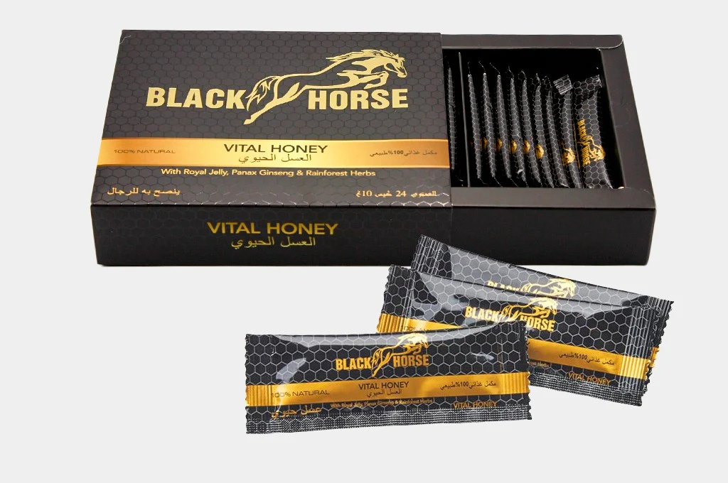 Black horse 24 sobres de 10gr